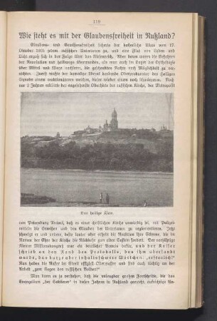 Wie steht es mit der Glaubensfreiheit in Rußland?