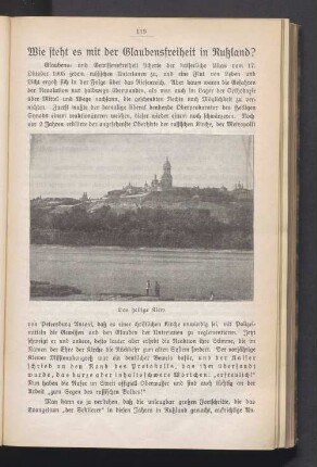 Wie steht es mit der Glaubensfreiheit in Rußland?