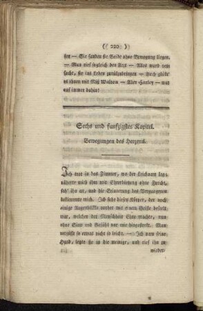 Sechs und funfzigstes Kapitel. Bewegungen des Herzens.