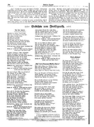 Gedichte von Freiligrath : [Beilage zur "Arbeiter-Jugend"]
