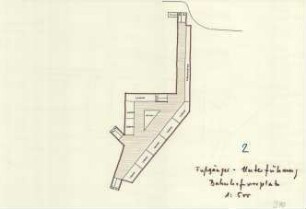 Fußgänger-Unterführung, Bahnhofsvorplatz (Skizze)