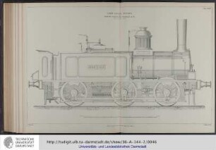Tank Goods Engine, Messrs. Manning, Wardle & Co. Engineers, Leeds