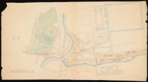 Berlin, Plan: Gebiet zwischen dem Tiergarten und dem Invalidenhaus