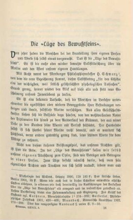 237-252 Die "Lüge des Bewußtseins"