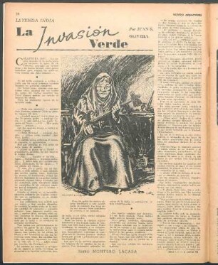 La invasión verde : Leyenda india