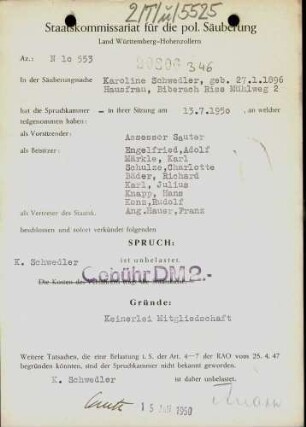 Schwedler, Karoline