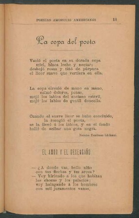 La copa del poeta