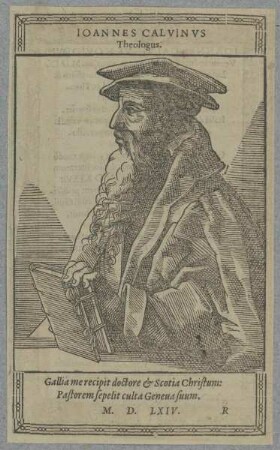 Bildnis des Ioannes Calvinvs