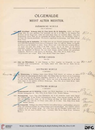 Ölgemälde meist alter Meister (Nr. 1669-1696)