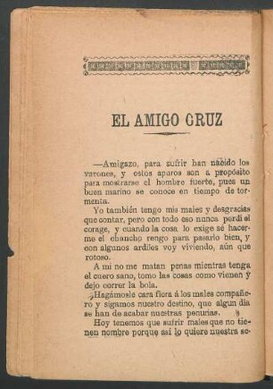 El amigo Cruz