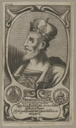 Bildnis des Henricus III., Kaiser des Römisch-Deutschen Reiches