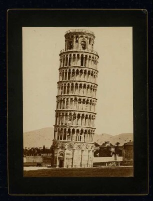 Dom (Santa Maria Assunta), Pisa: Ansicht des Campanile