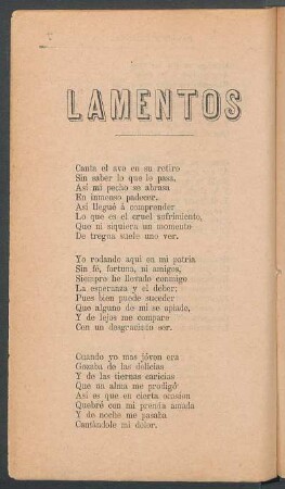 Lamentos