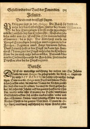Jesuiter. Die ein und dreissigst Lugen. - Jesuiter. Die viertzigst Lugen.