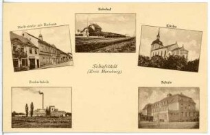 Schafstädt. versch. Ansichten