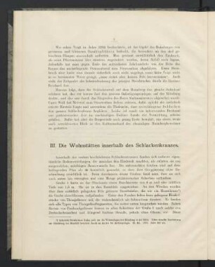 III. Die Wohnstätten innerhalb des Schlackenkranzes.