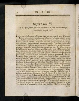 134-145, Observatio III