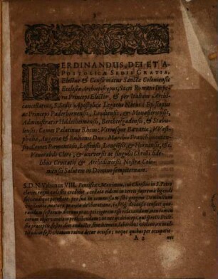 Constitutiones duae, Urbani VIII. Pontificis Maximi de festis Sanctorum et de Cultu Imaginum