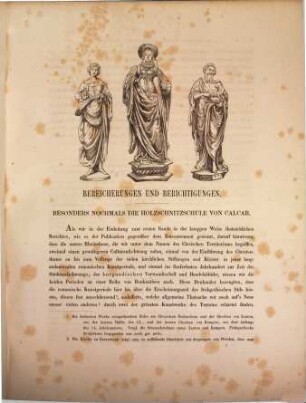 Kunstdenkmäler des christlichen Mittelalters in den Rheinlanden, 1,2. Bildnerei : [Textband]
