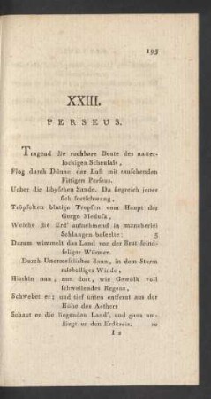 XXIII. Perseus