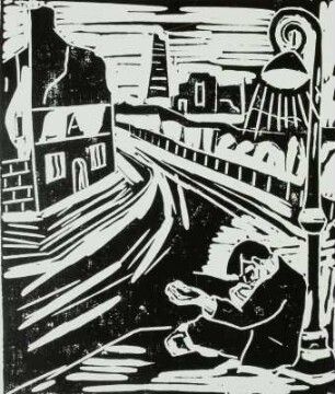 Illustration zu dem Zyklus "Berlin"