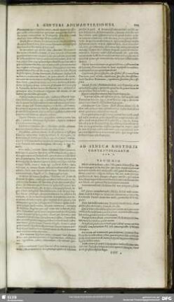 [Ad Senecae Rhetoris Controversiarum Lib. I. - II.]