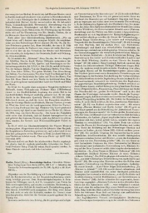 593-595 [Rezension] Bauernkriegs-Studien