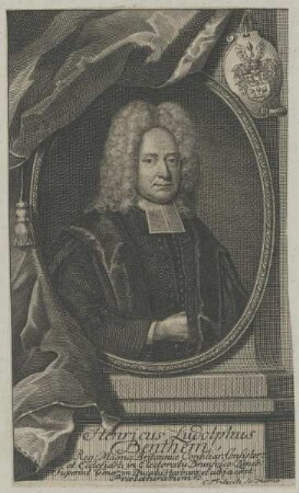 Bildnis des Henricus Ludolphus Benthem