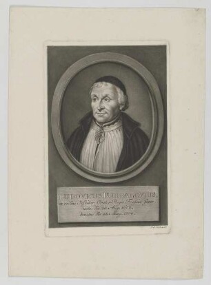 Bildnis des Ludovicus Burdalovius