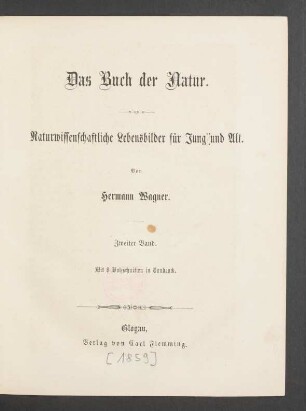 Bd. 2: Das Buch der Natur