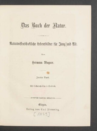 Bd. 2: Das Buch der Natur
