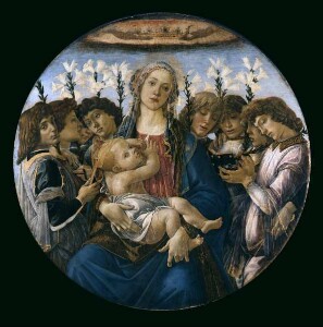 Maria mit dem Kind und singenden Engeln (Raczyński Tondo)