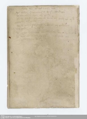 Einnahmeverzeichnis von 1433 (Nachtrag)