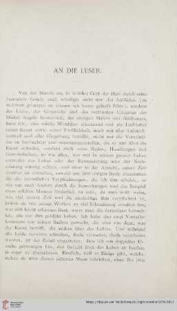 An die Leser