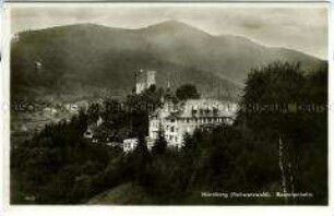Ansicht des Beamtenheims in Hornberg/Schwarzwald