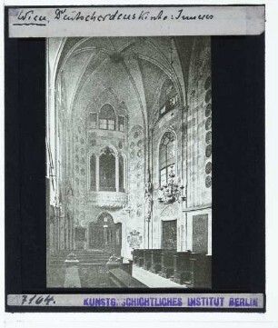 Wien, Deutschordenskirche : Innenansicht