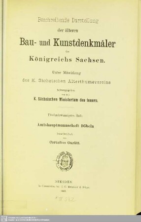 25: Amtshauptmannschaft Döbeln