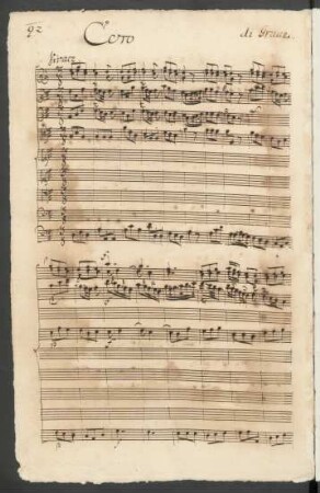 Coro: Dunque con giubili
