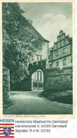 Lichtenberg im Odenwald, Schloss / Burghof