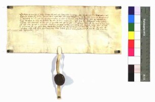 Quittung Herzog Friedrichs von Teck gegen die Stadt Rottweil über 675 Gulden.