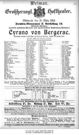 Cyrano von Bergerac