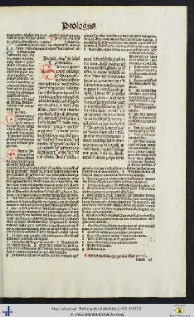 Prologus in iohel prophetam cum expositione