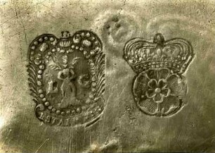 Zinnmarke 1607