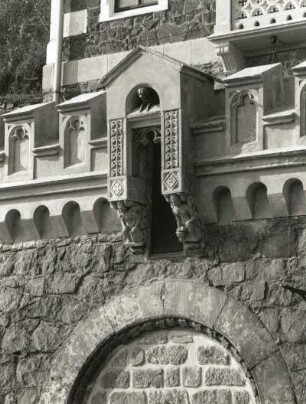 Meißen, Siebeneichener Straße 17. Wohnhaus (ehemaliger Gasthof?) (1851/1900). Teilansicht
