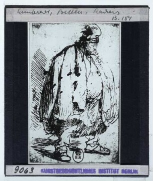 Rembrandt, Bettler (Druck B184) (Expl. Paris BN)