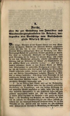 Mittheilungen des Centralvereins für das Wohl der Arbeitenden Klassen. 4, 4. 1849