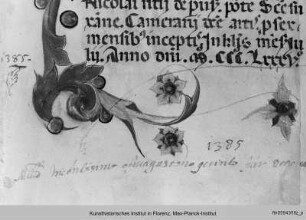 Satzungstext : Satzung von 1385