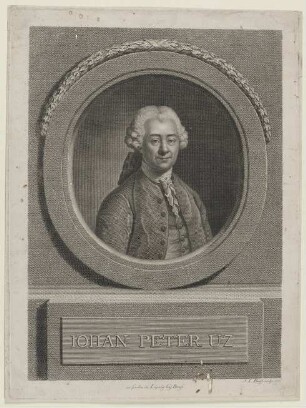 Bildnis des Johann Peter Uz
