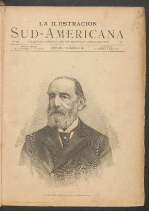 [Retrato de] Dr. Luis Sáenz Peña, Presidente de la República Argentina