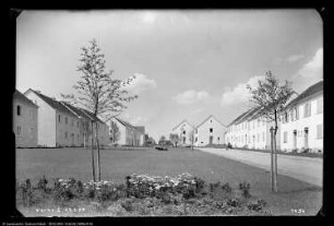 Schkopau, Werkswohnungen I, Straße C von Süden gesehen